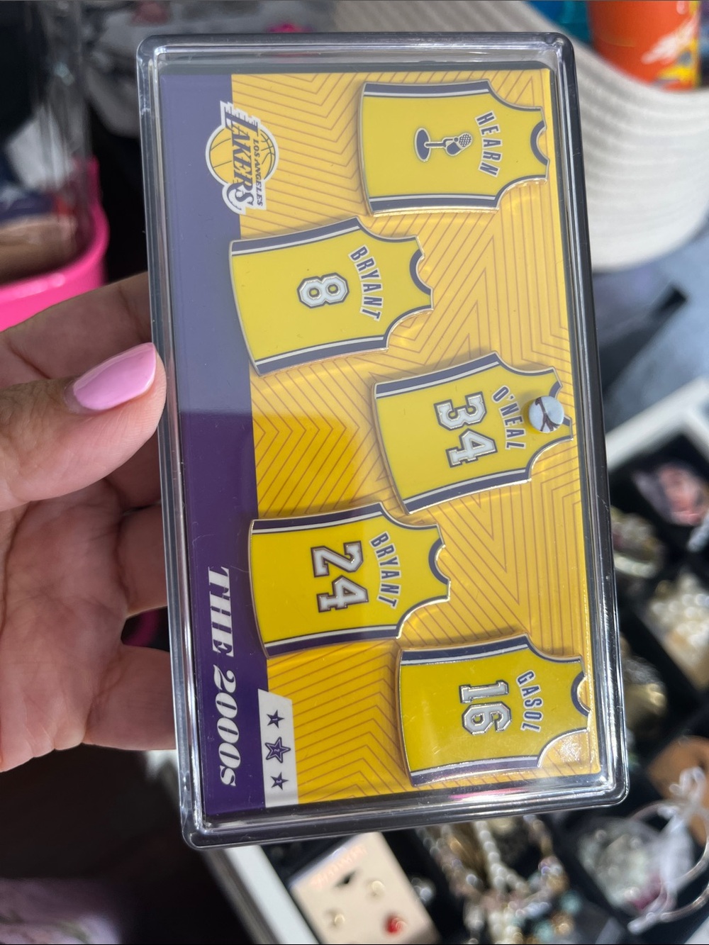 Jersey pin Set - Yellow